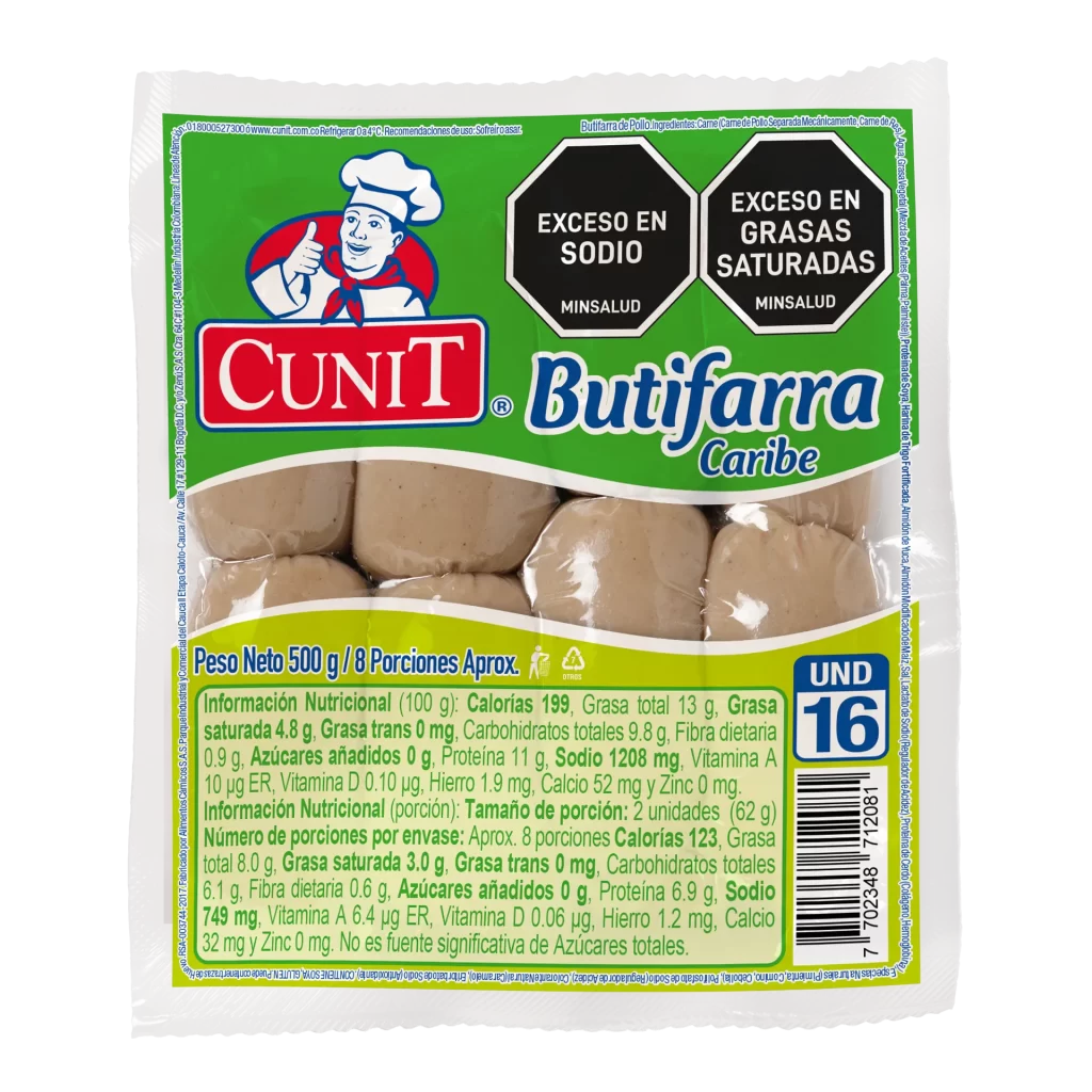 Butifarra Caribe 500g