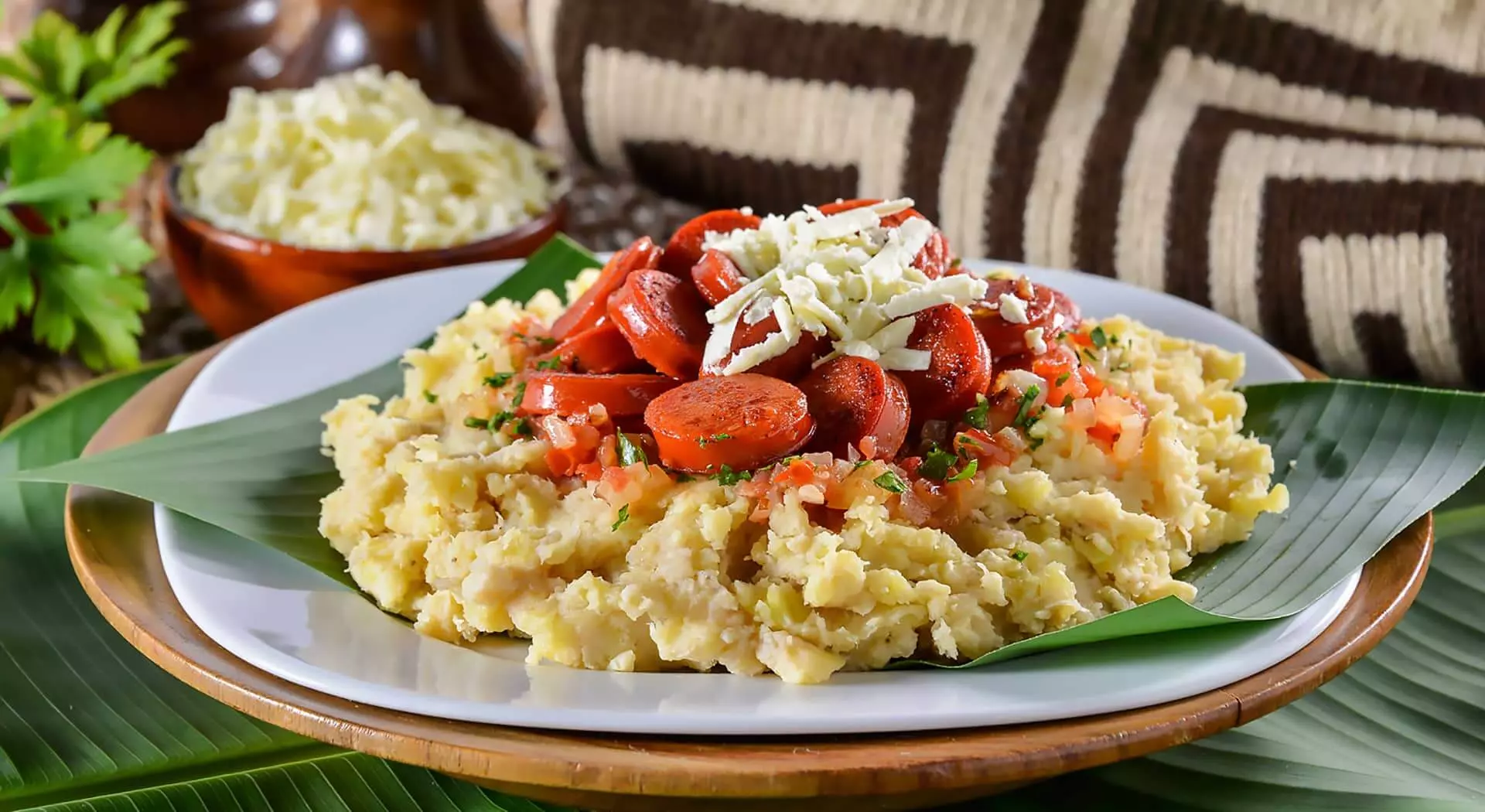 Cayeye - Cayeye receta con chorizo Cunit - Cayeye - Comida costeña - Comida fácil y rápida